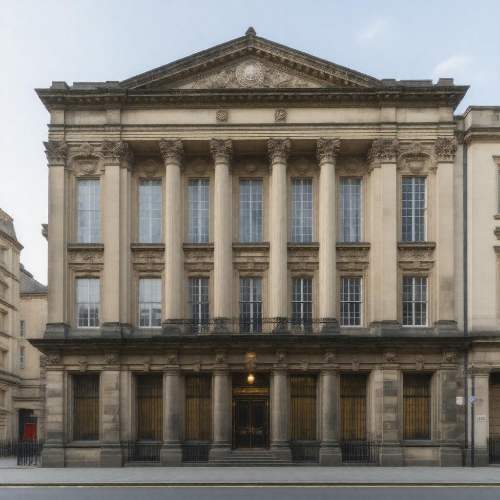 AI-created image of Royal Scottish Academy of Music and Drama