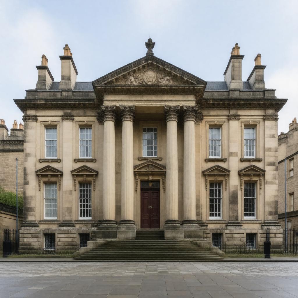AI-created image of Royal Scottish Academy