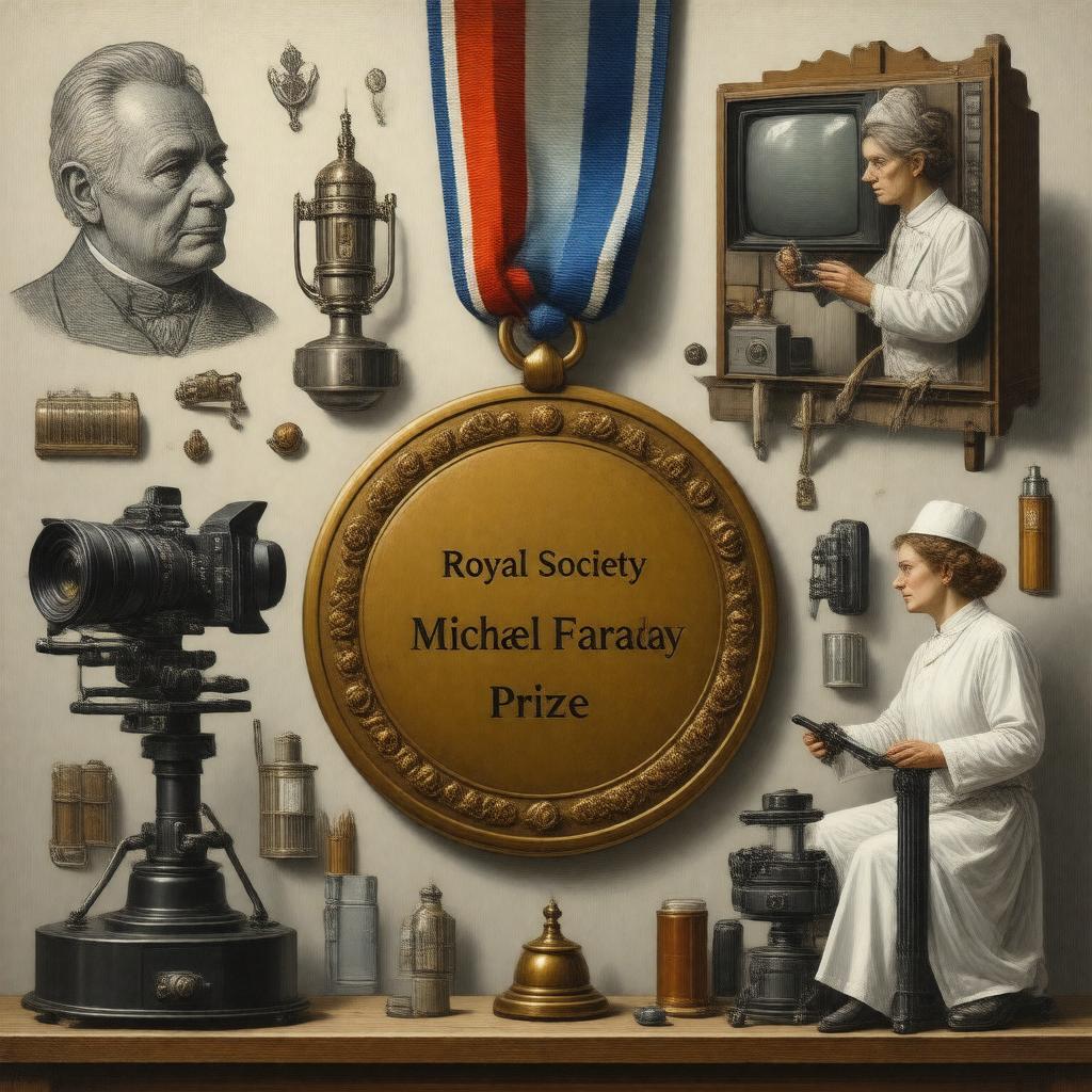 AI-created image of Royal Society Michael Faraday Prize