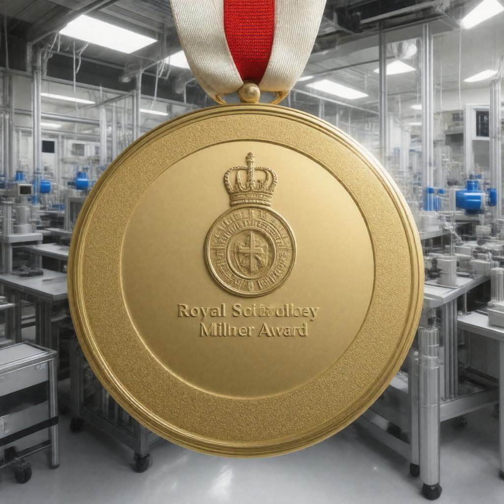 Click to view larger image AI-created image of Royal Society Milner Award