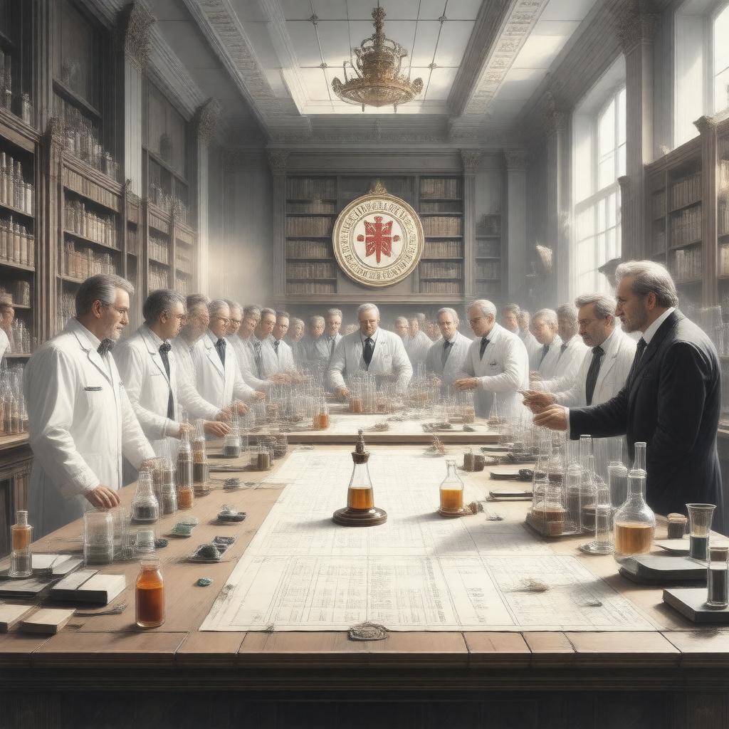 AI-created image of Royal Society Research Professorships