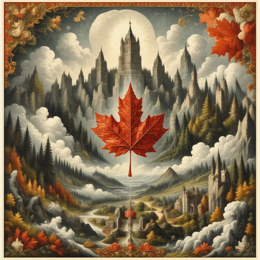 AI-created image of Royal Society of Canada Fellowship