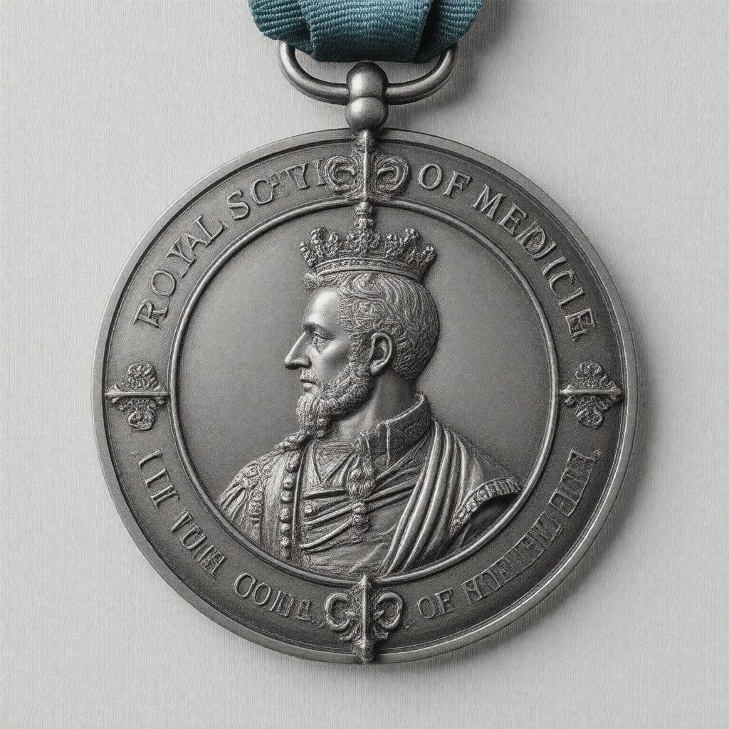 AI-created image of Royal Society of Medicine Medal