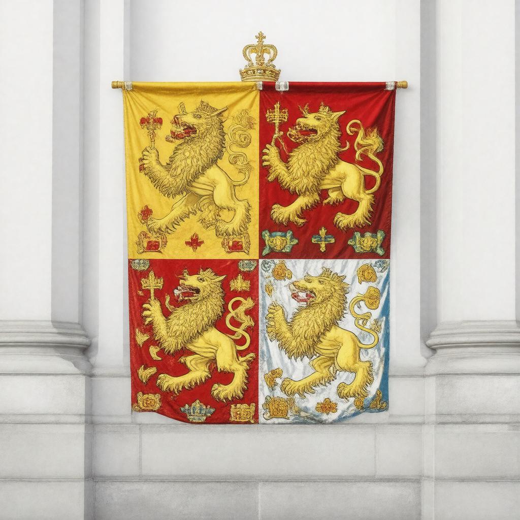 AI-created image of Royal Standard of the United Kingdom