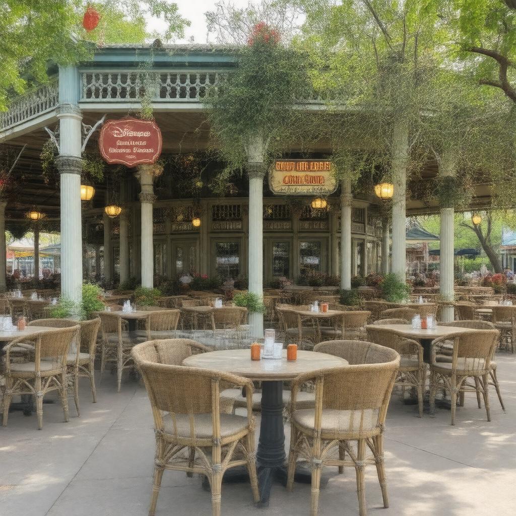 AI-created image of Royal Street Veranda