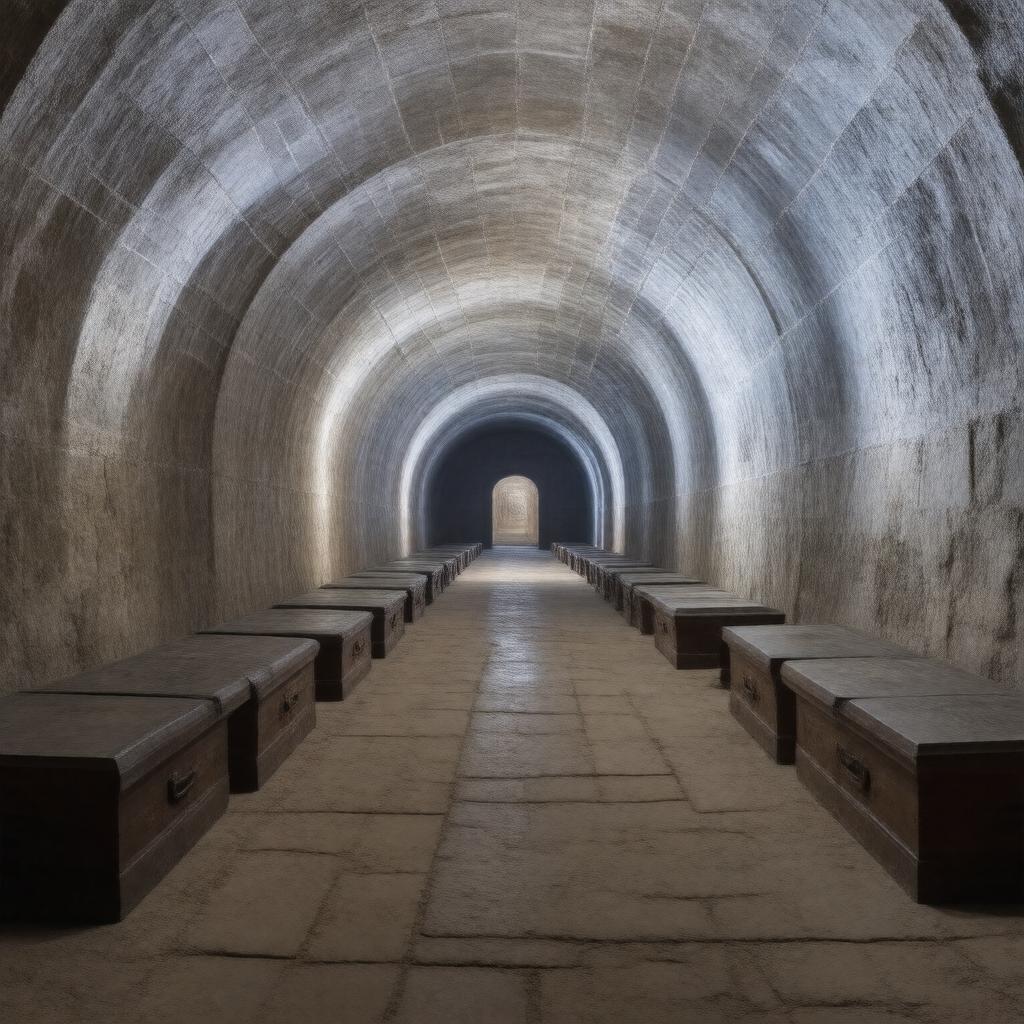 AI-created image of Royal Vault, St George's Chapel, Windsor