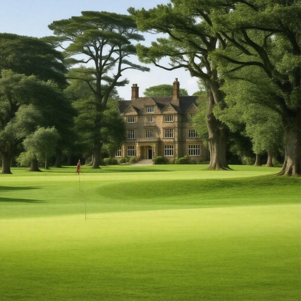 AI-created image of Royal Winchester Golf Club