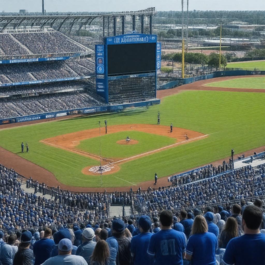 AI-created image of Royals Stadium
