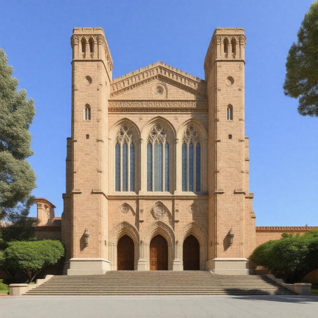 Click to view larger image AI-created image of Royce Hall