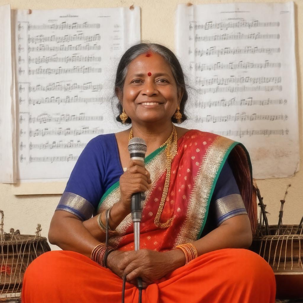 AI-created image of Rubina Khanum