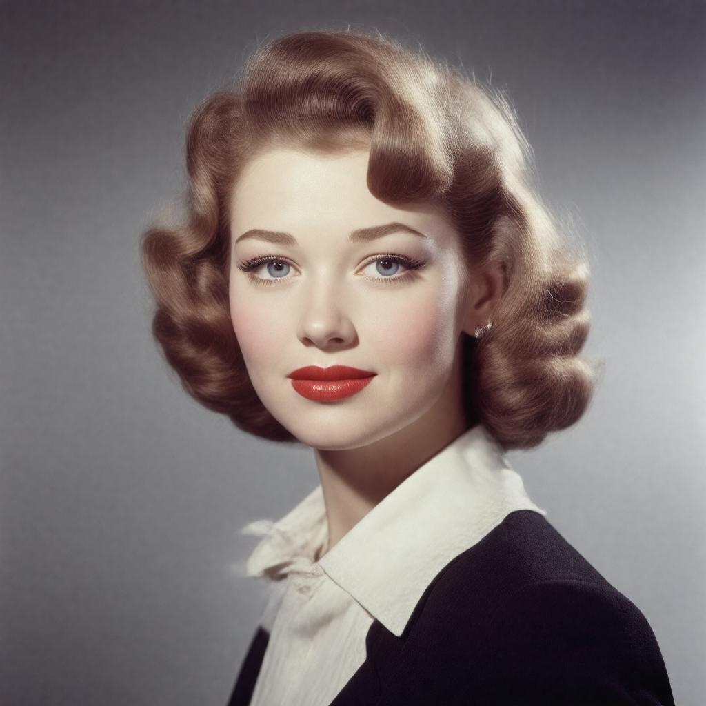 AI-created image of Ruby Catherine Stevens