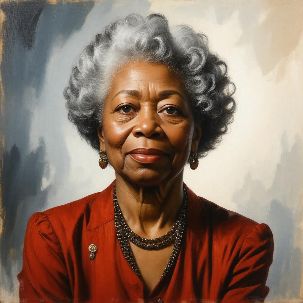 AI-created image of Ruby Dee