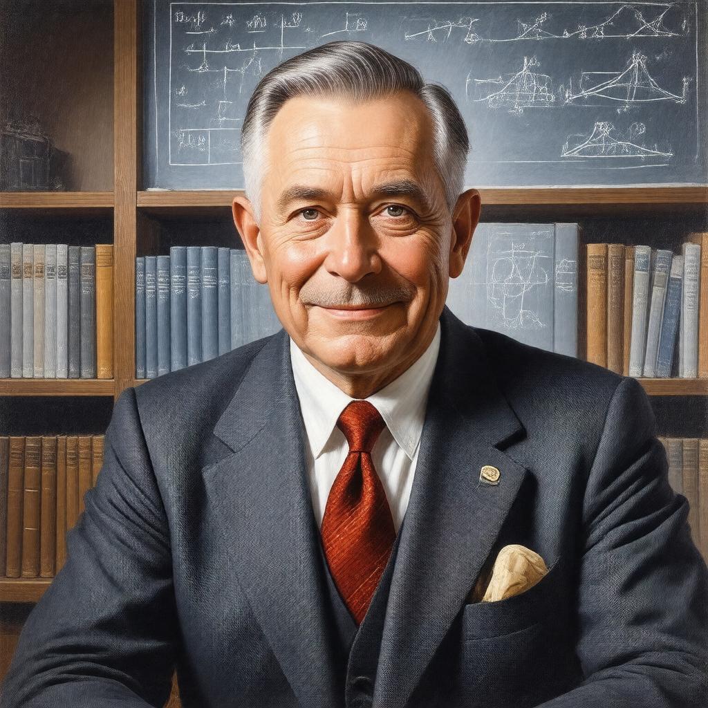 AI-created image of Rudolf E. Kálmán
