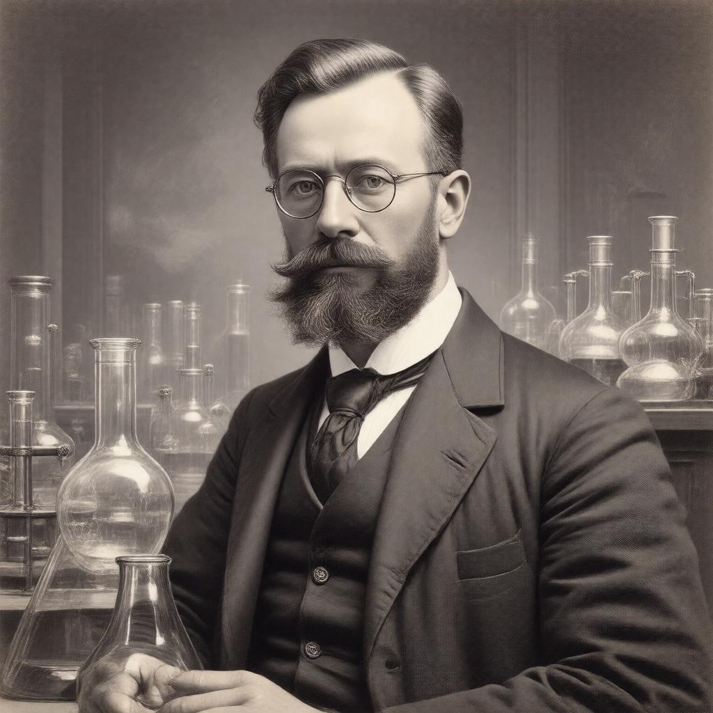 AI-created image of Rudolf Fittig