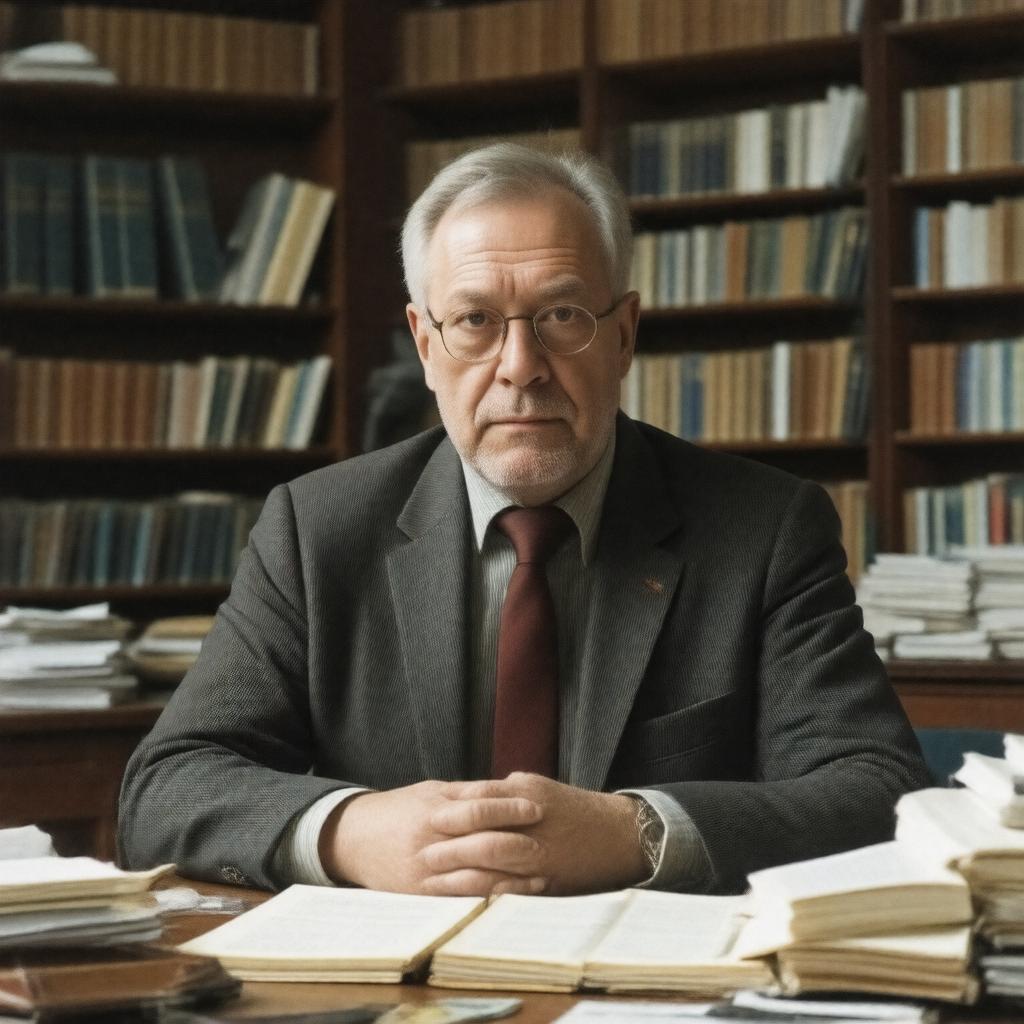 AI-created image of Rudolf Stichweh