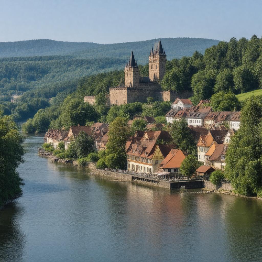 AI-created image of Rudolstadt