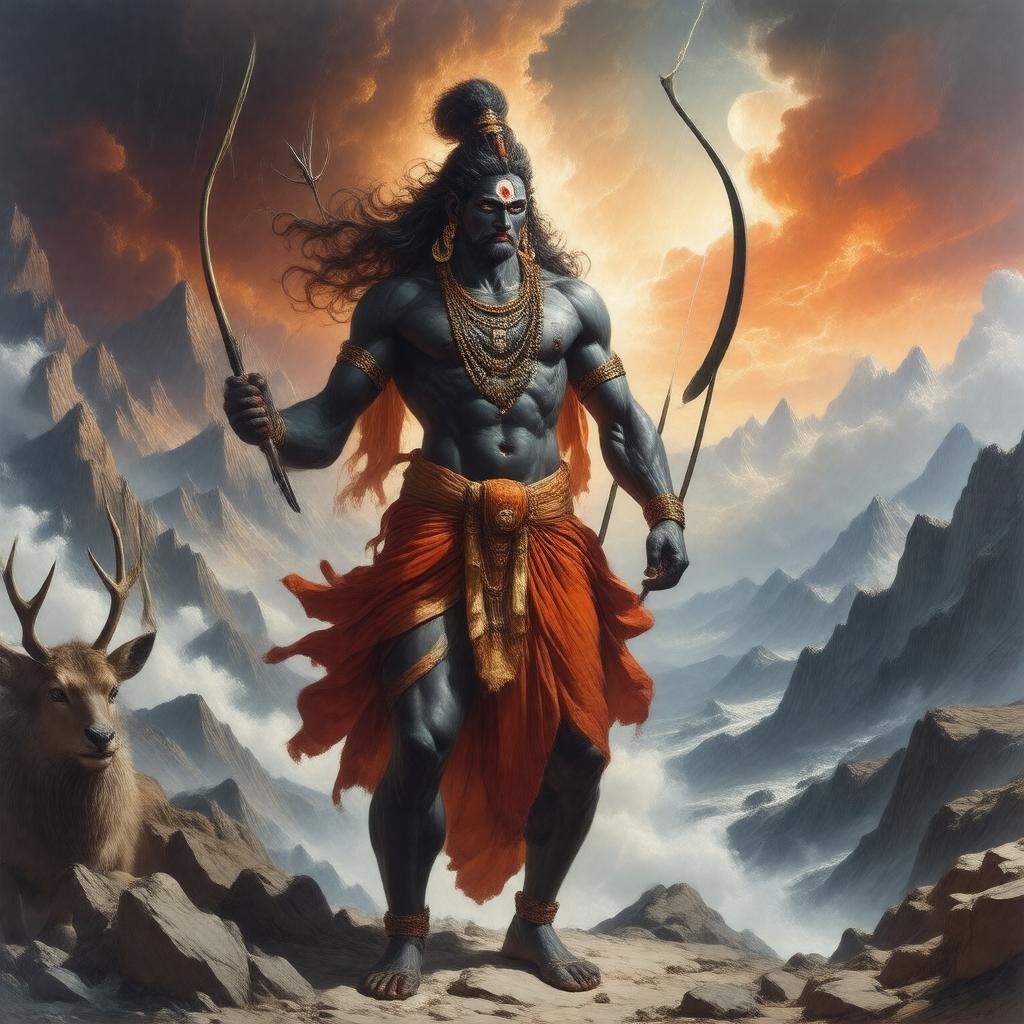 AI-created image of Rudra