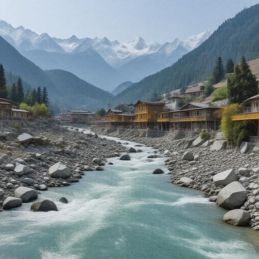 AI-created image of Rudraprayag district