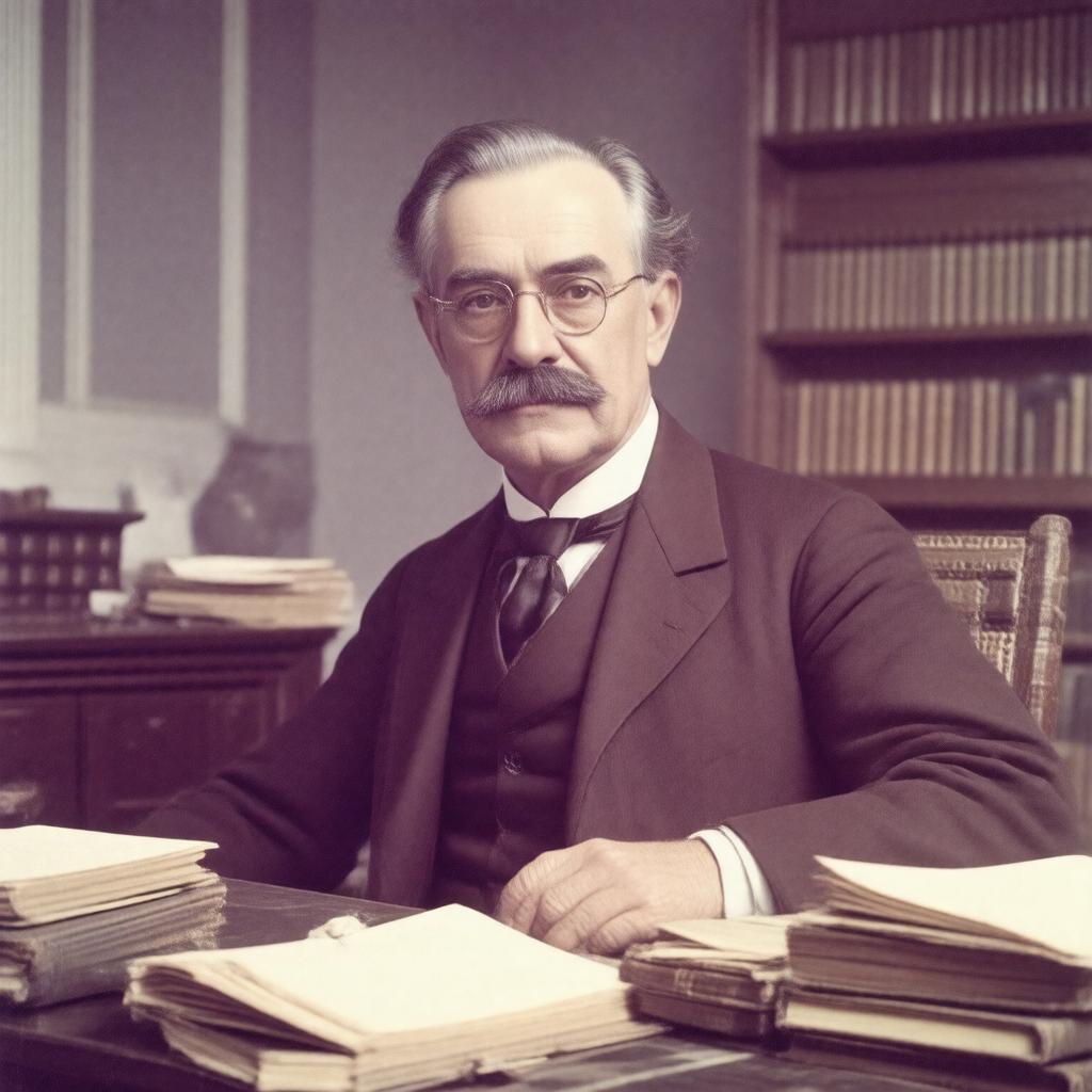 AI-created image of Rudyard Kipling