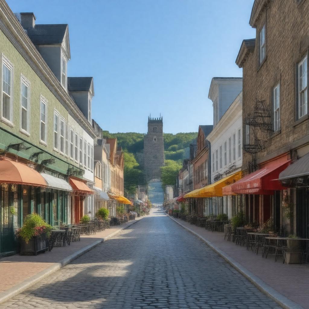 Click to view larger image AI-created image of Rue Saint-Jean