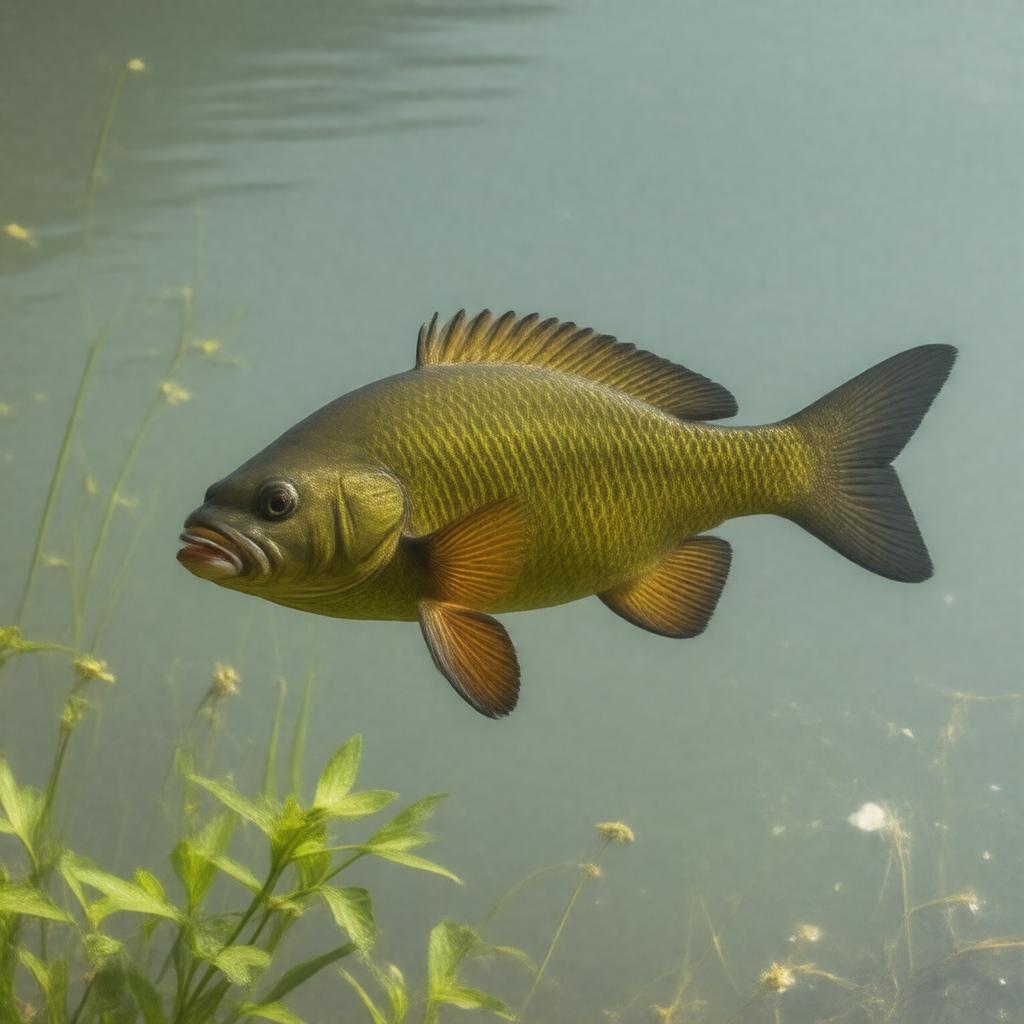 AI-created image of Ruffe