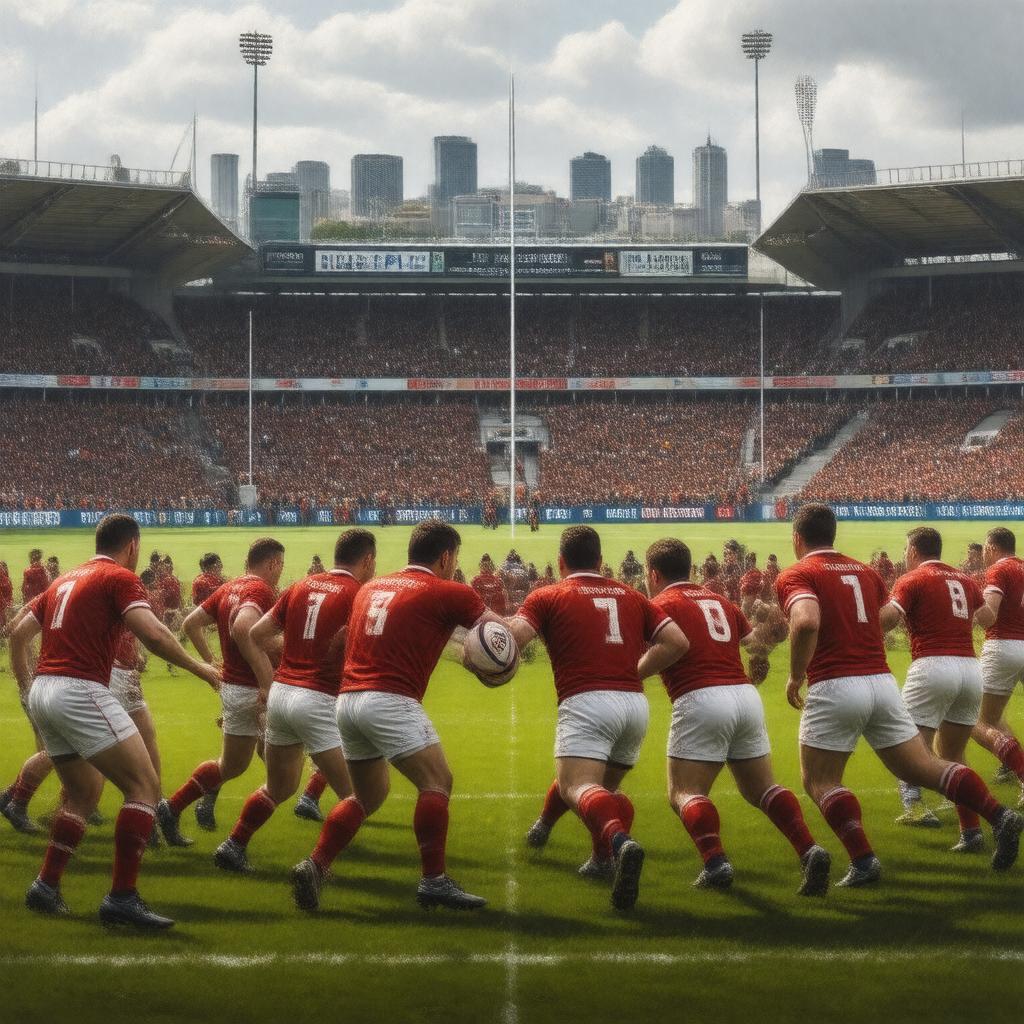 AI-created image of Rugby