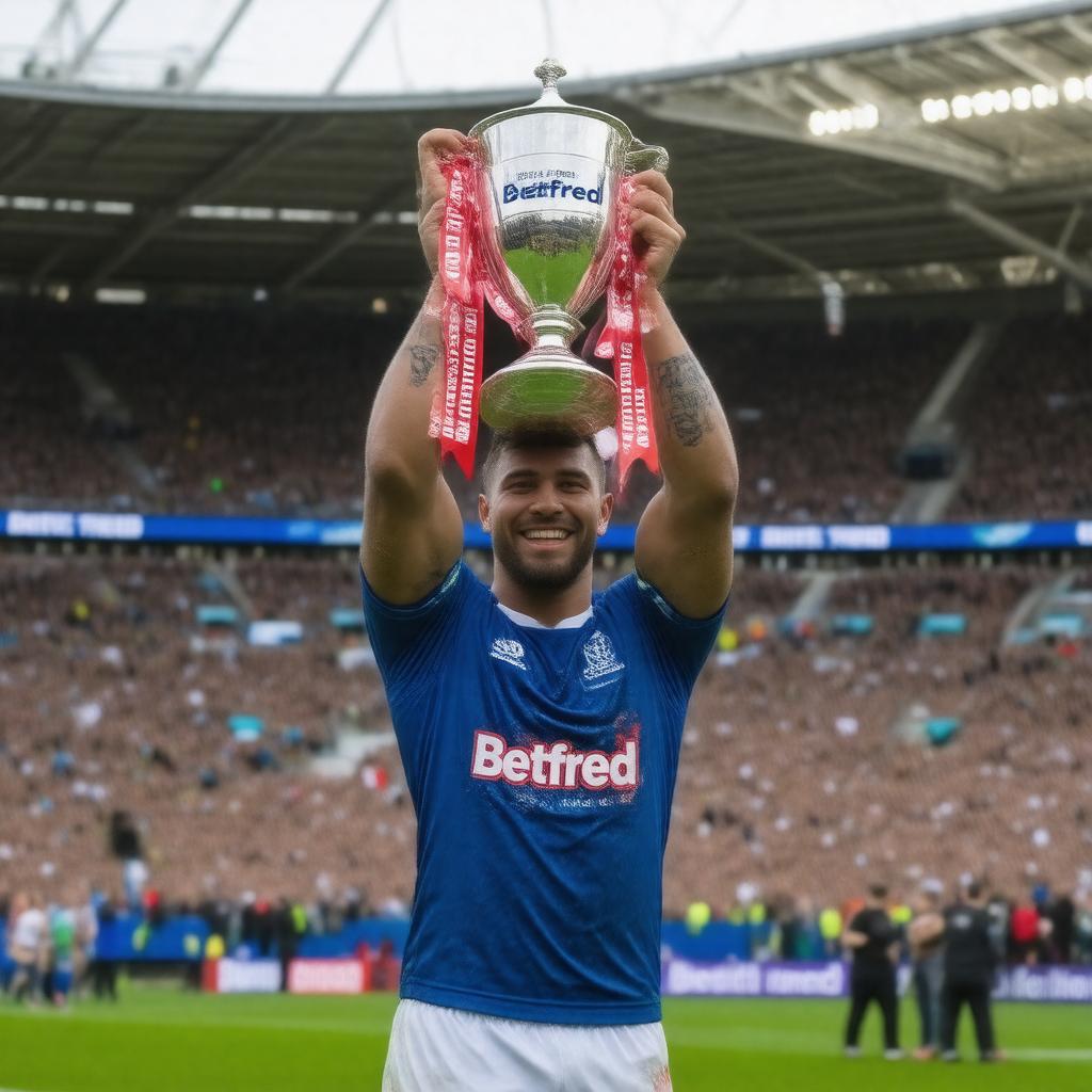 Click to view larger image AI-created image of Rugby League Challenge Cup