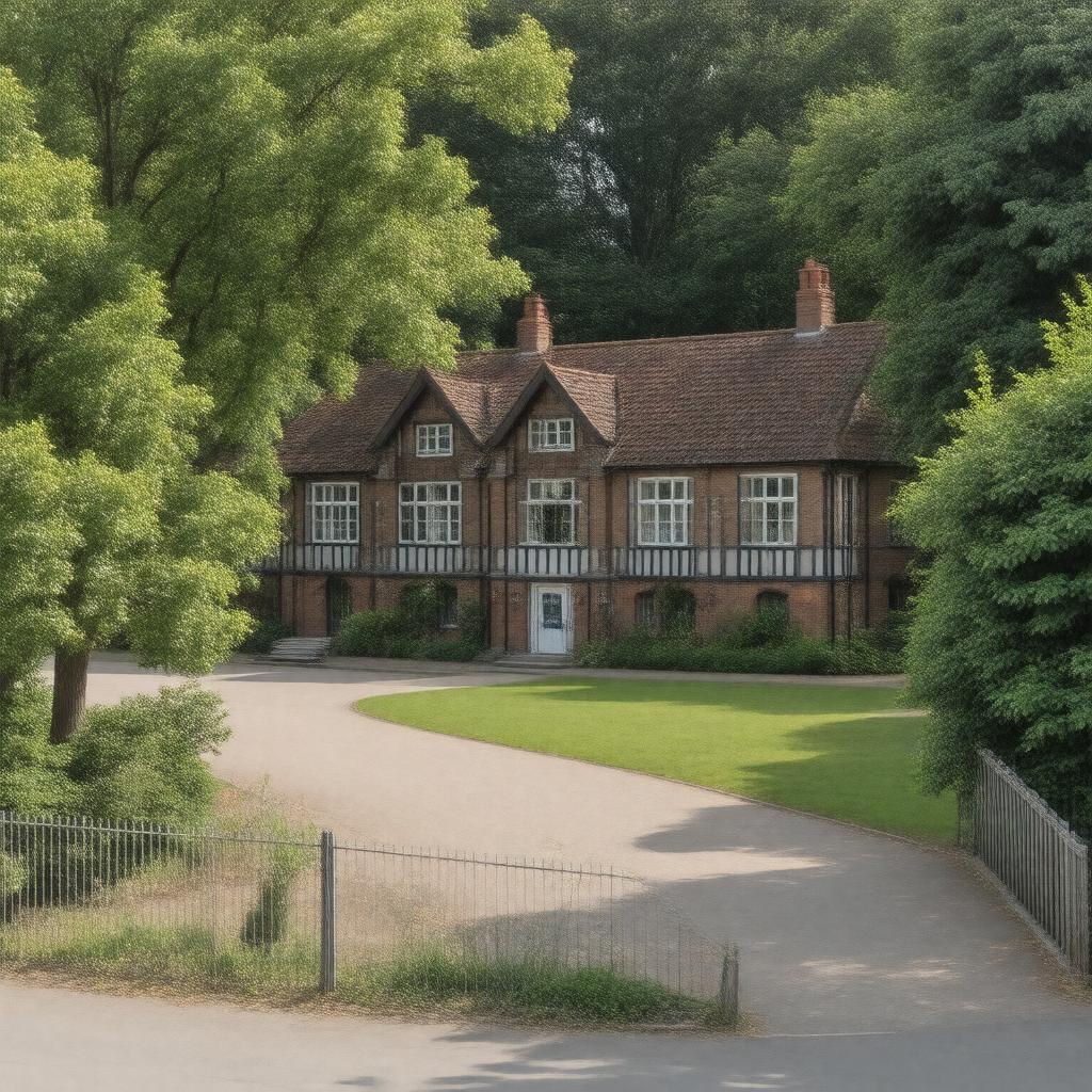 AI-created image of Ruislip Gardens Primary School