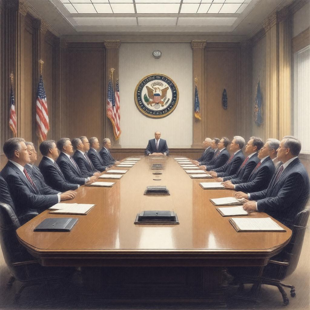 Click to view larger image AI-created image of Rules, Privileges and Elections Committee