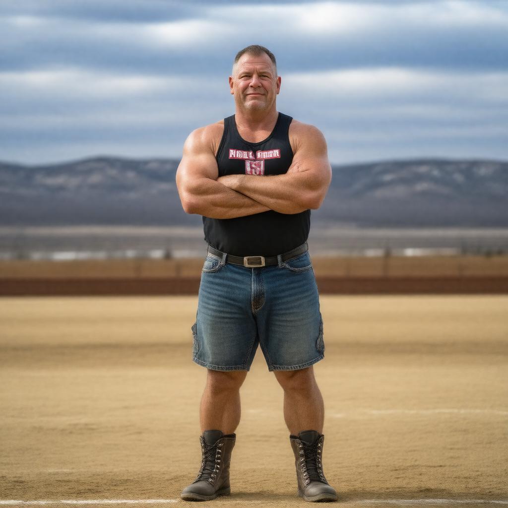 AI-created image of Rulon Gardner