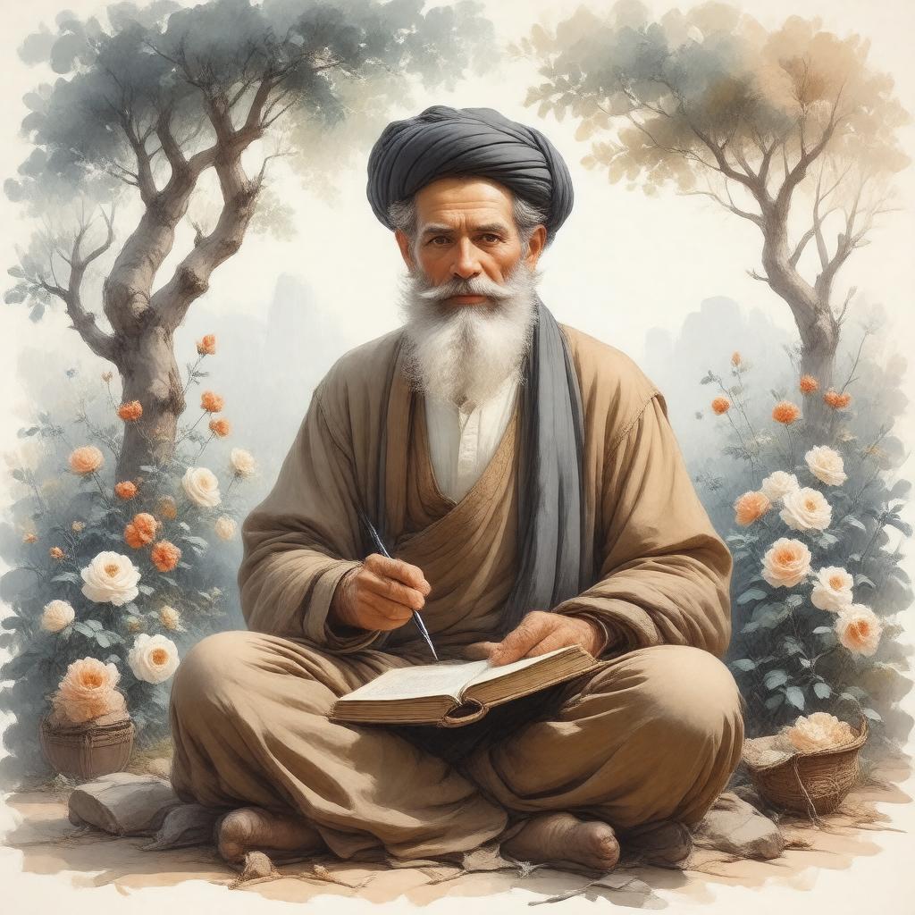 AI-created image of Rumi