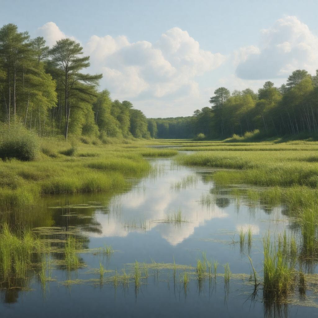 Click to view larger image AI-created image of Rumney Marsh Reservation