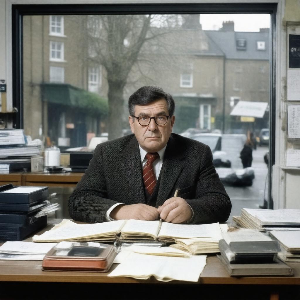 AI-created image of Rumpole and the Camberwell Carrot