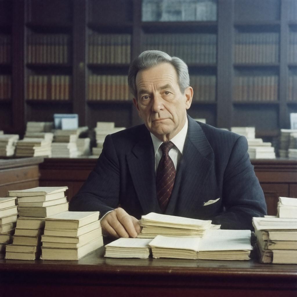 Click to view larger image AI-created image of Rumpole and the Remembrance of Things Past