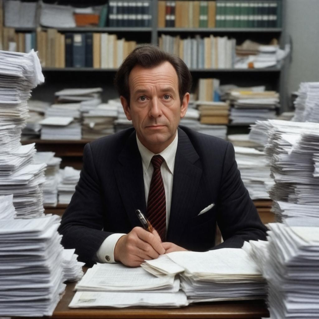 AI-created image of Rumpole's Return