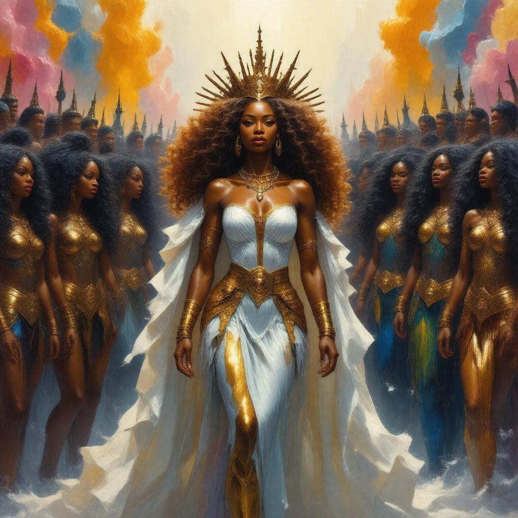 AI-created image of Run the World (Girls)