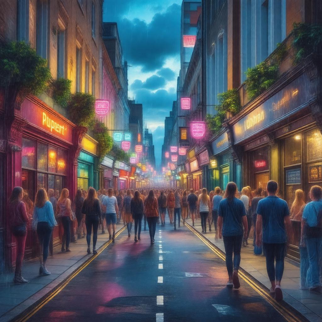 AI-created image of Rupert Street