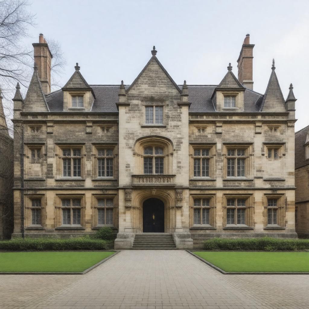 AI-created image of Ruskin School of Art, University of Oxford