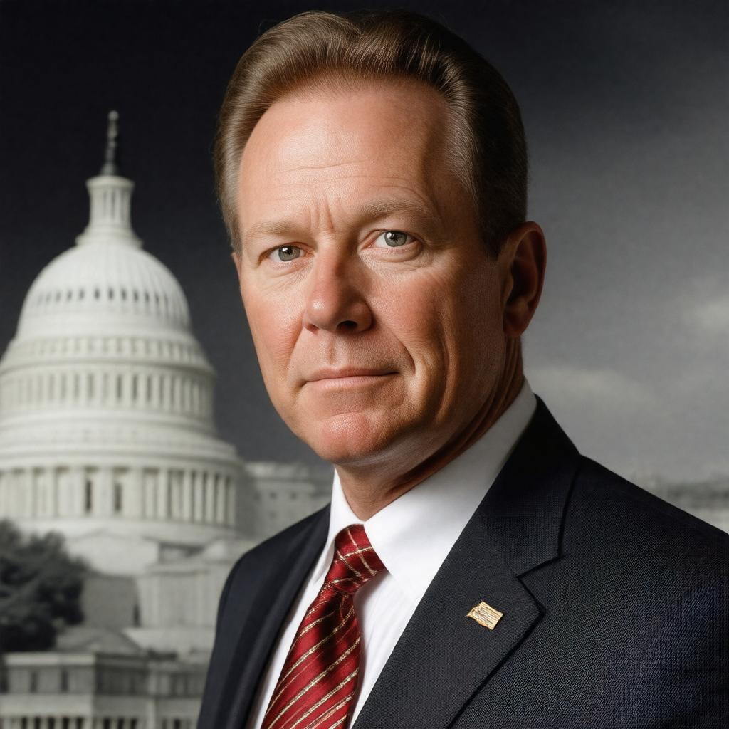 AI-created image of Russ Carnahan