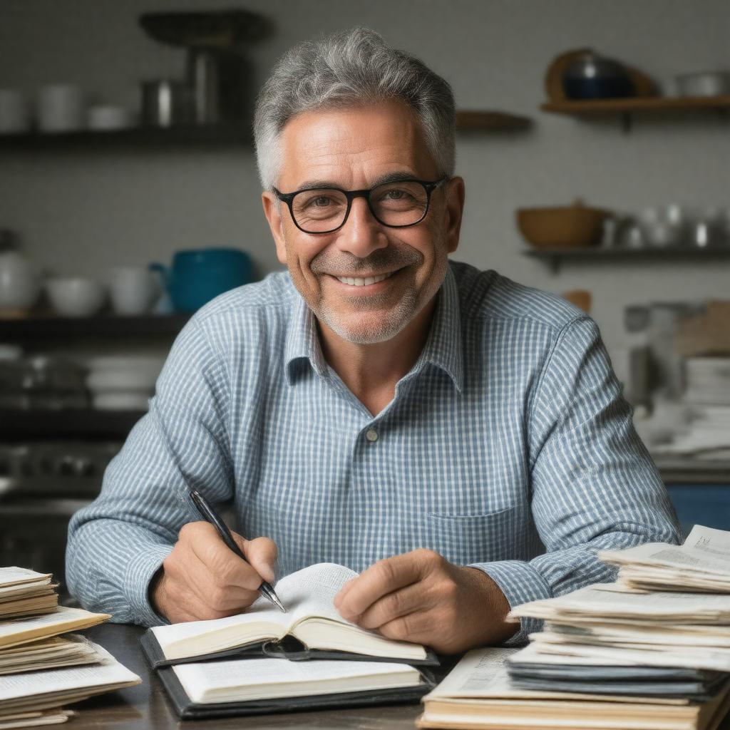 AI-created image of Russ Parsons