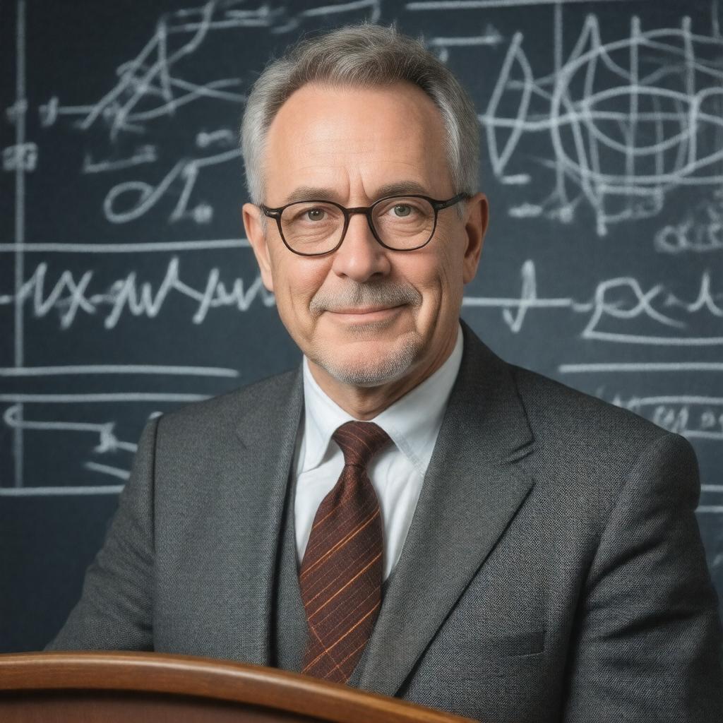 Click to view larger image AI-created image of Russell Foster