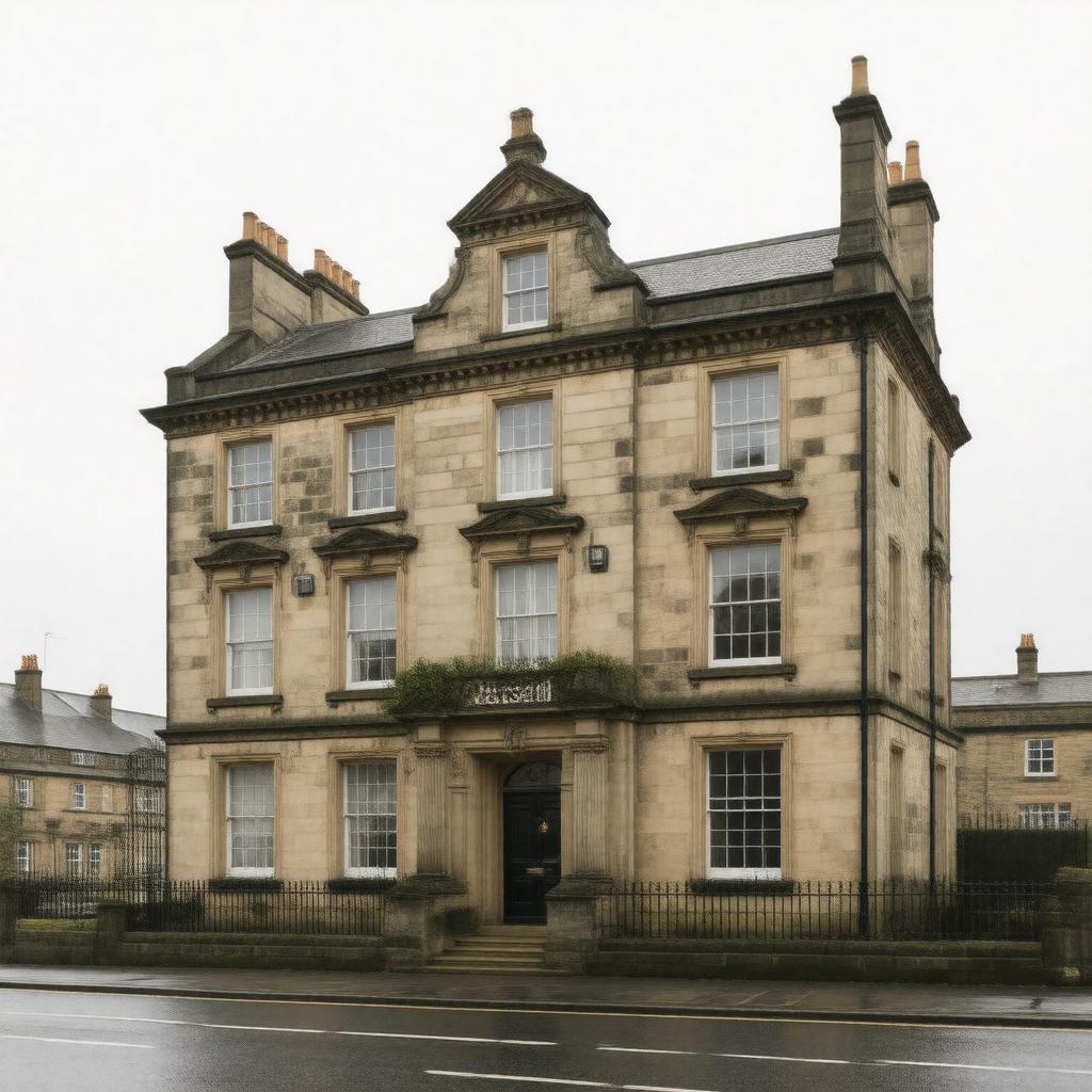 AI-created image of Russell House, Huddersfield