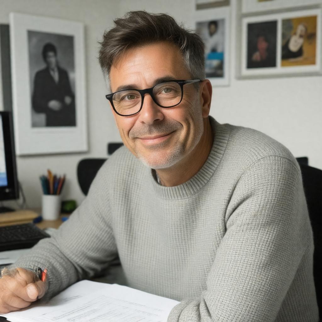 AI-created image of Russell T Davies