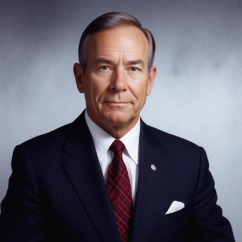 AI-created image of Russell Vought