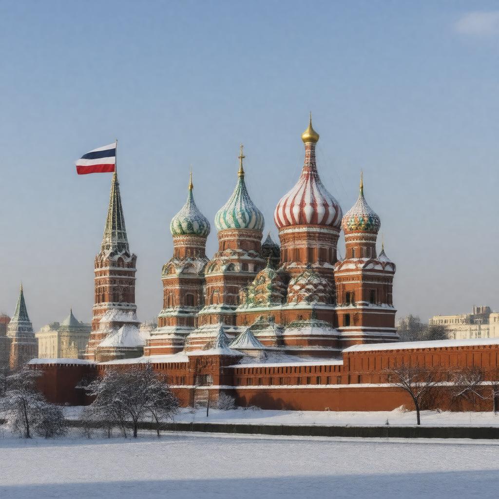 AI-created image of Russia