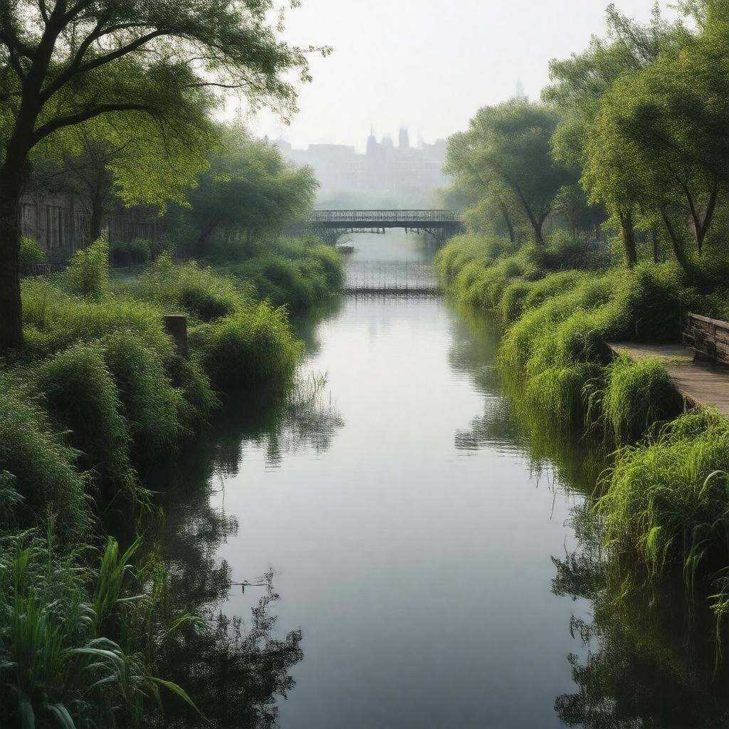 AI-created image of Russia Dock