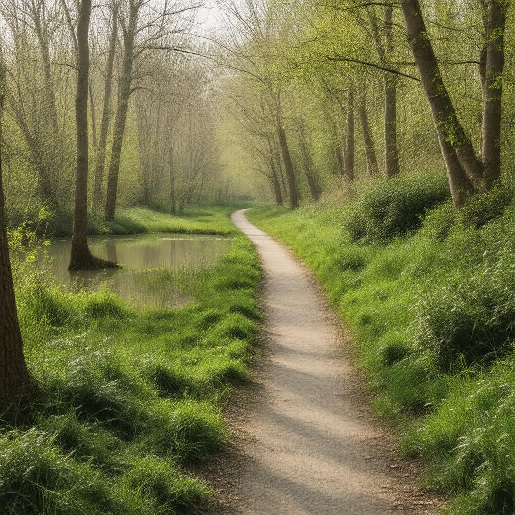 AI-created image of Russia Dock Woodland