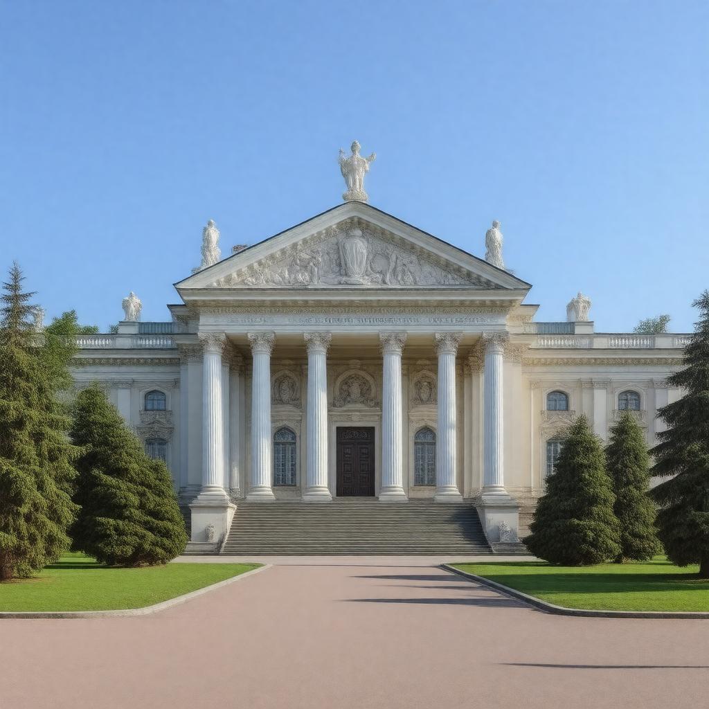 AI-created image of Russian Academy of Sciences