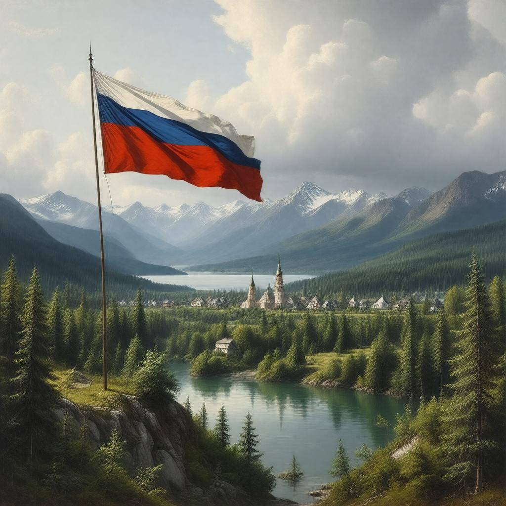 AI-created image of Russian America