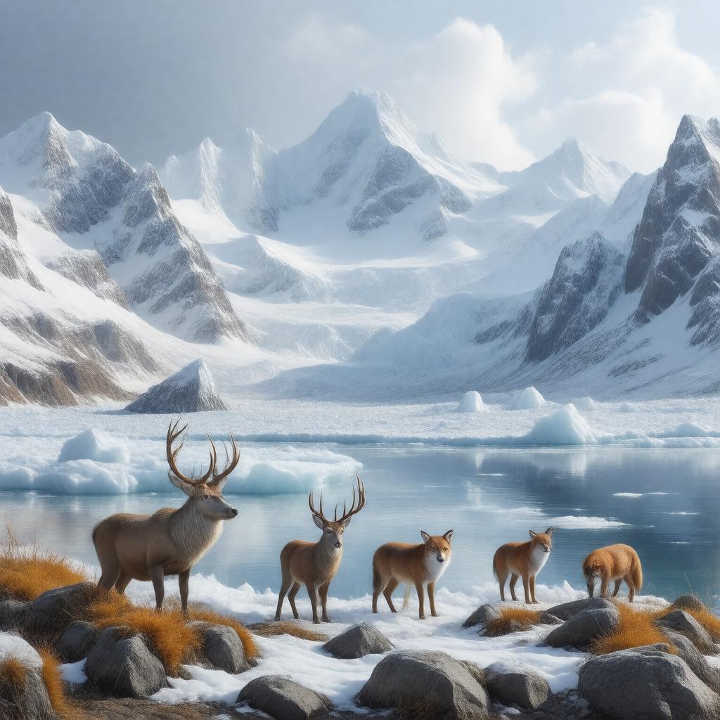 AI-created image of Russian Arctic